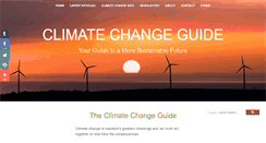 Desktop Screenshot of climate-change-guide.com